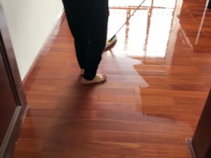 木地板打蜡